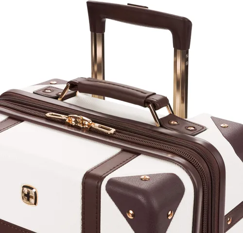 Miniatura 8 de SwissGear 7739 - Maletín rígido con ruedas giratorias, Blanco, 7739 Maletero rígido con ruedas giratorias