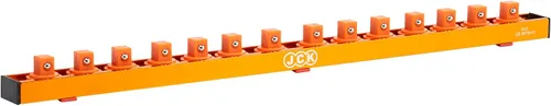 Miniatura 11 de JCK Organizador de Dados de Aluminio de Calidad Profesional (Dado de 1/2") con tira de diseño especial y pernos de posicionamiento giratorio de 360
