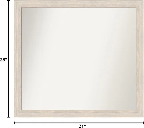 Miniatura 202 de Amanti Art Espejo personalizado, espejo estrecho de baño de oro blanco, espejo de pared o espejo de tocador de baño sobre el fregadero