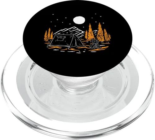 Miniatura 8 de Camping Camper Camp Outdoor Lover Wanderlust Nature PopSockets PopSockets intercambiables PopGrip