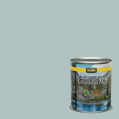 Miniatura 76 de Rodda Paint CASCADIA XL Pintura e imprimación satinada exterior en uno, cuarto de galón, solo ayer