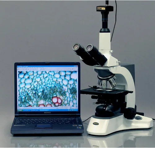 Miniatura 5 de AmScope Cámara digital de microscopio de video en vivo en tiempo real USB3.0 de 5MP + kit de calibración