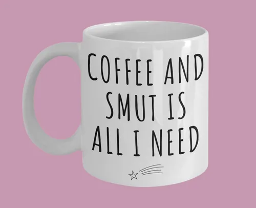 Miniatura 3 de Coffee and Smut is all I Need - Taza de café, regalos para amantes de los libros de mejor amiga, regalos para esposa, regalos divertidos para mejor