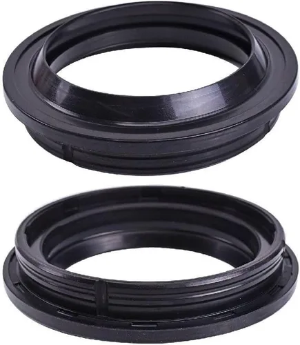 Miniatura 4 de 50x63x11 Front Fork Suspension Damper Oil Seal Dust Cover For BENELLI TRK502 TRK 502 2016 BN601 BN 601 TORNADO TRE RS 900 (Color : 2pcs Dust Cover)