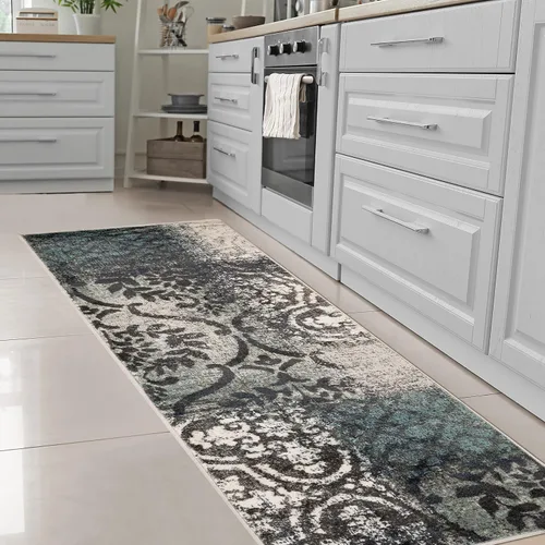 Miniatura 17 de Superior Alfombra de pasillo de interior, cubierta de alfombra de felpa, perfecta para pasillos, entrada, oficina, sala de estar, madera dura