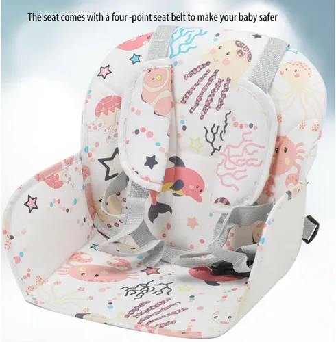 Miniatura 4 de Asiento de bicicleta para niños, asiento de bicicleta para niños, asiento de bicicleta desmontable para niños, asiento para niños con barandilla
