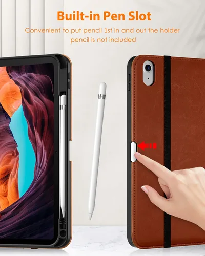 Miniatura 4 de DTTO Funda para iPad (A16) de 11ª generación de 11 pulgadas 2025, Funda para iPad de 10ª generación de 10.9 pulgadas 2022, Funda con soporte tipo
