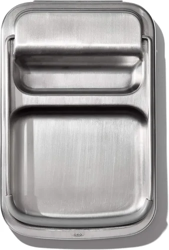 Miniatura 10 de OXO Good Grips - Soporte para cucharas de acero inoxidable con soporte para tapa