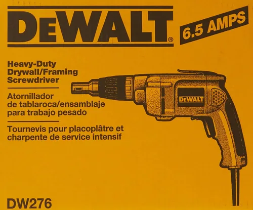 Miniatura 2 de DEWALT Pistola de tornillo para paneles de yeso, velocidad variable reversible, 6.5 amperios (DW276)