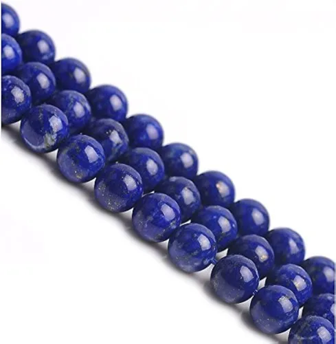 Miniatura 43 de 6mm Cuentas Redondas de Granate para Hacer Joyería DIY, Poder Curativo de Cristal, Piedras Preciosas Sueltas para Hacer Pulseras y Collares, Hilo
