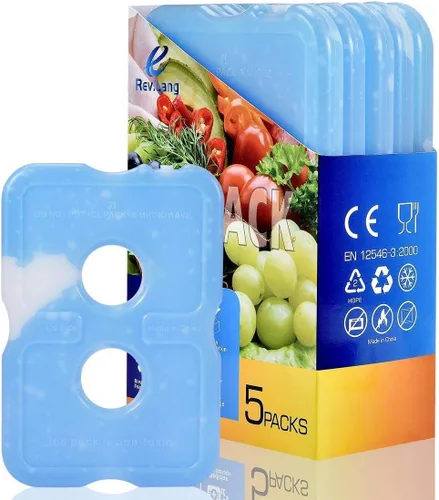 Miniatura 11 de Paquete de hielo frío de ladrillo reutilizable de larga duración fresco delgado congelador paquete refrigerador para loncheras bolsa