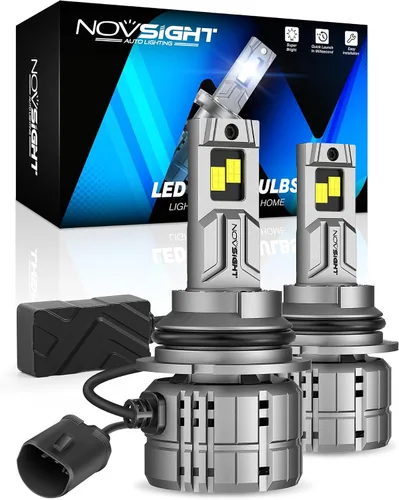 Miniatura 8 de NOVSIGHT Bombillas antiniebla H4/9003 88000LM, 900% bombillas antiniebla ultra brillantes, paquete de 2