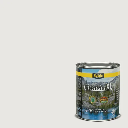 Miniatura 25 de Rodda Paint CASCADIA XL Pintura e imprimación satinada para exteriores en uno, cuarto de galón, Metropolis Mood