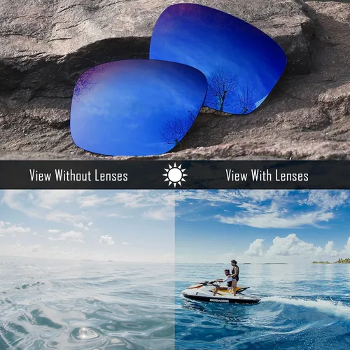 Miniatura 3 de Lentes de repuesto polarizadas para gafas de sol Oakley Gascan OO9014