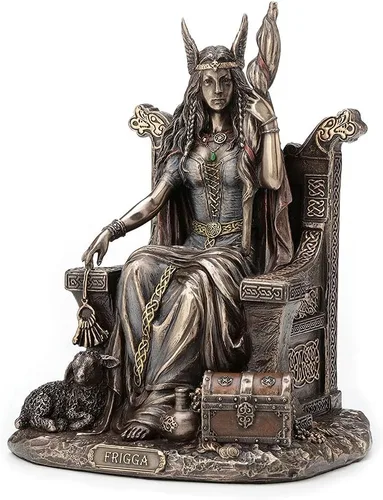 Miniatura 3 de Veronese Frigga - Estatua de la diosa nórdica del amor y el matrimonio