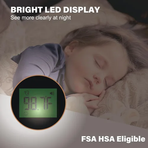 Miniatura 7 de Amplim 1701AE3 - Termómetro de frente, infrarrojo, digital, resistente para tomar la temperatura sin contacto, ideal para bebés, niños y adultos