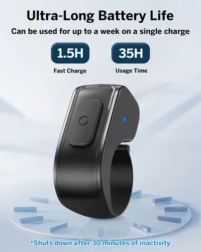 Miniatura 9 de DATAFY [Compatible con Fundas] Anillo Girador de Página con Control Remoto para Kindle Paperwhite Oasis Scribe Kobo eReaders, Controles Remotos