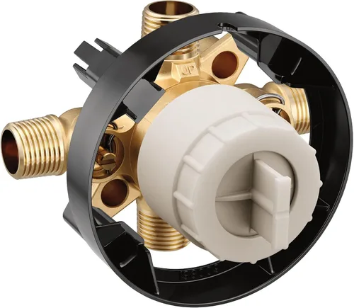 Miniatura 4 de Moen M-CORE U140CIS - Válvula mezcladora prefabricada para bañera y ducha de 4 puertos con conexiones CC/IPS y topes