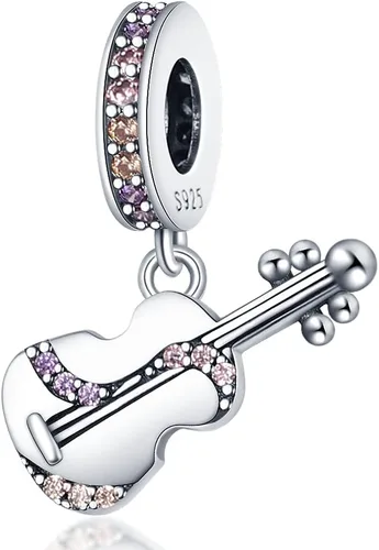 Pandach Dijes de plata de ley 925 para pulseras y collares, colgantes de mariposa y auriculares, dijes de trébol, joyería de regalo para mujeres