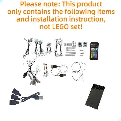 Miniatura 3 de GEAMENT Kit de luces LED (control remoto) compatible con Lego Imperial Star Destroyer - para 75252 (juego de modelos no incluidos)