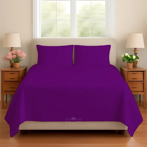 Miniatura 33 de Juego de sábanas para sofá cama, 100% algodón de 400 hilos, juego de 4 piezas, sábana ajustada con bolsillo profundo, suave, sin arrugas