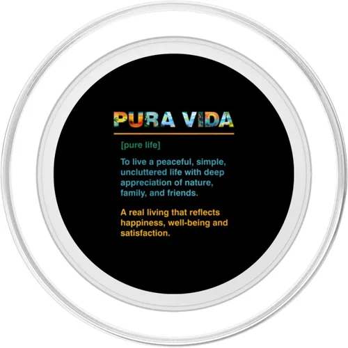Miniatura 2 de Pura Vida Definition Happiness & Simple Life Centroamérica PopSockets MagSafe PopGrip para iPhone