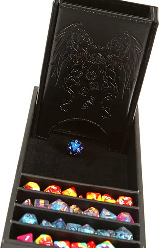 Miniatura 7 de Forged Dice Co. Citadel Bandeja y Torre de Dados - 3 en 1 Bandeja de Rodaje, Caja de Almacenamiento y Torre Removible para DnD, RPG y Juegos de Mesa