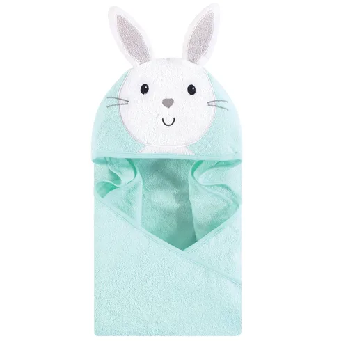 Miniatura 38 de Hudson Baby Toalla unisex de algodón con capucha con cara de animal para bebé, abeja amarilla, talla única Amarillo Bee
