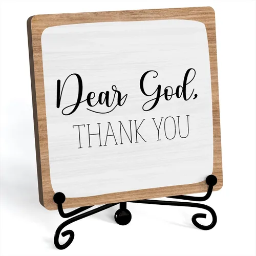 Miniatura 69 de Decoración Inspiradora Cristiana para Escritorio, Letrero "Dios Todavía Está Escribiendo Tu Historia", Decoración de Escritorio para Oficina, Hogar