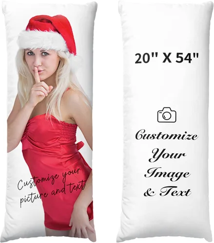 Miniatura 38 de Easycosy Almohada personalizada con texto de imagen, funda de almohada con foto, regalos personalizados para parejas, funda de cojín con foto, 4