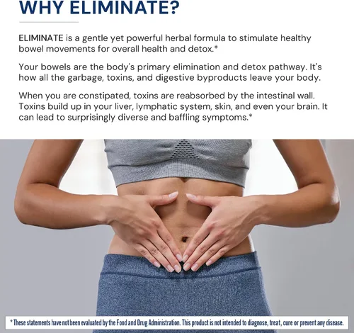 Miniatura 4 de BodyHealth Limpieza intestinal: elimina, desintoxicante limpiador de colon, píldoras laxantes suaves y alivio del estreñimiento para adultos