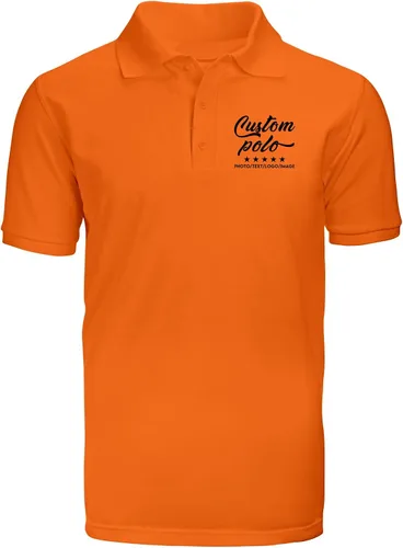 Miniatura 8 de Camisas polo personalizadas para hombres y mujeres, camisas personalizadas con cuello, diseña tus propias camisas