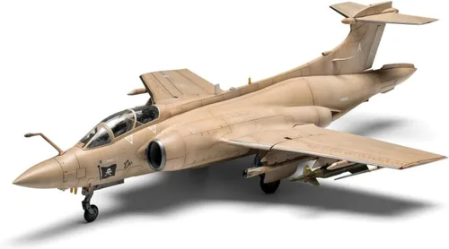 Airfix Juego de regalo de kit de avión modelo A06022A Blackburn Buccaneer S.2B Gulf WAR, kits de modelo de avión de plástico para adultos y niños