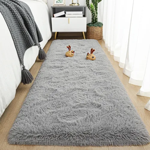 Miniatura 75 de Tepook Alfombras súper suaves y esponjosas para sala de estar, alfombras de área de 8 x 10 pies para dormitorio, alfombra moderna peluda, alfombras