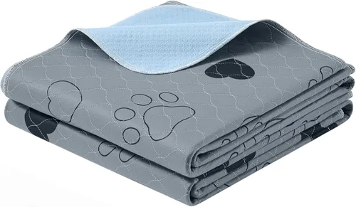 Miniatura 12 de Feandrea Almohadillas lavables para orina de perro, paquete de 2, almohadillas reutilizables para perros, 36 x 34 pulgadas, M, almohadillas