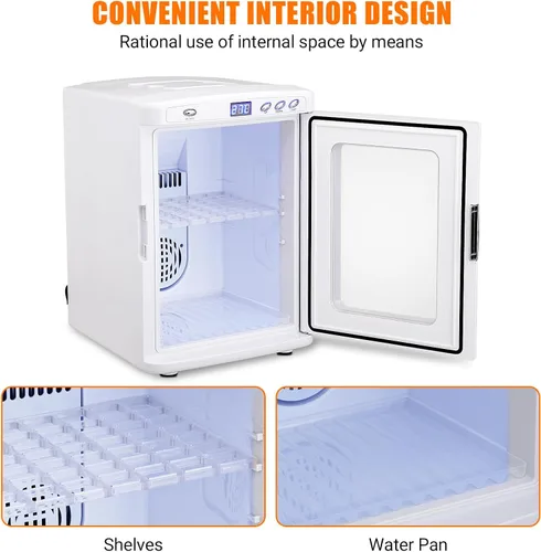 Miniatura 8 de Incubadora de huevos de 25L para incubar huevos, incubadora digital de reptiles con control inteligente de temperatura de 10 a 140.0 °F, incubadora