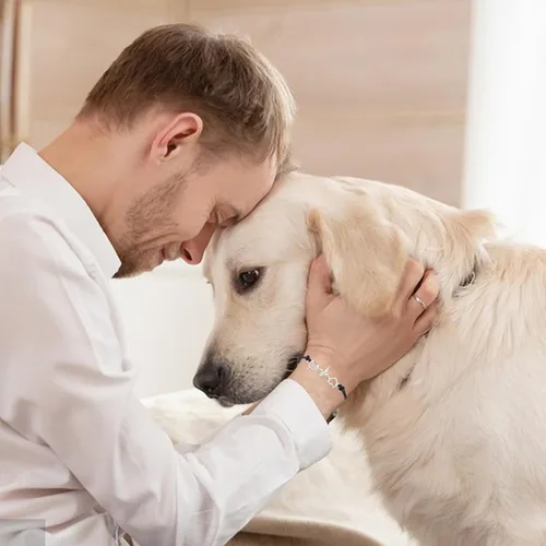 Miniatura 22 de PLwelth Pulseras de perro de cachorro para mujeres y hombres, regalos conmemorativos para amantes de las mascotas, regalos de amistad para ella, sus