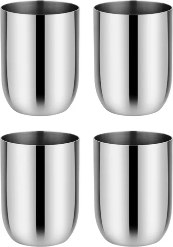 Miniatura 17 de Ahimsa - Taza de acero inoxidable para niños, diseñada por pediatras, tazas para niños pequeños con pulido premium para el entrenamiento con taza
