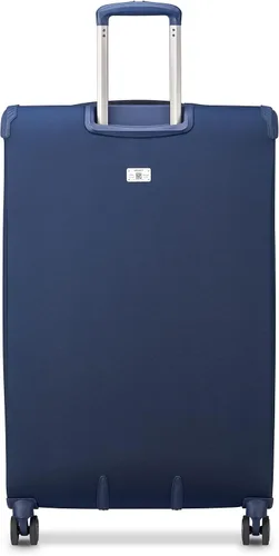 Miniatura 55 de DELSEY PARIS Helium DLX Softside - Maleta expandible con ruedas giratorias, azul marino, a cuadros, mediano de 25 pulgadas
