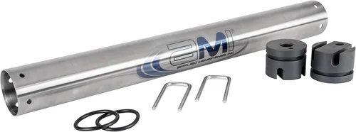 Miniatura 2 de APPLIED MEMBRANES, INC. Carcasa de membrana RO 4x40 Recipiente de presión RO de acero inoxidable para elemento de membrana RO, UF, NF, MF de 4 "x