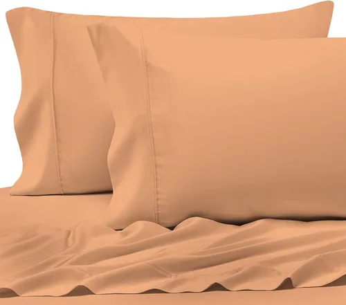 Miniatura 89 de Pizuna Juego de 2 fundas de almohada de 100 % algodón puro, tamaño estándar, color blanco, lujosas fundas de almohada de 400 hilos de satén