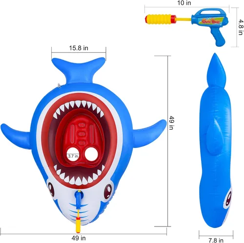 Miniatura 5 de Juguetes inflables flotantes para piscina para niños, flotador, anillo de natación, agua de playa