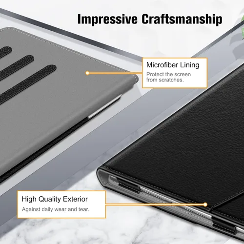 Miniatura 6 de Fintie - Funda para iPad de 9ª / 8ª / 7ª generación (2021/2020/2019) de 10.2 pulgadas - [Protección de esquinas] Funda con soporte de visualización