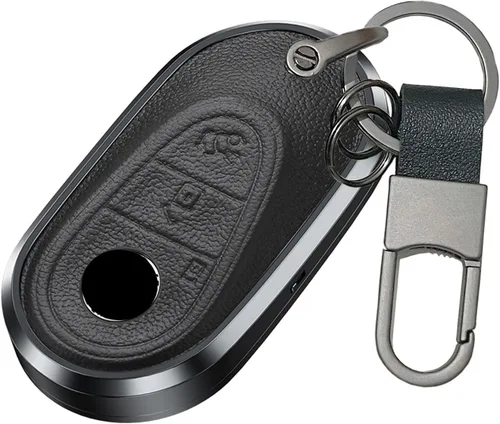 Lanyun Llavero para llavero compatible con Mercedes Benz 2020 2021 2022 2023 Mercedes Clase S Clase G Clase E Accesorios Llavero de coche Funda de