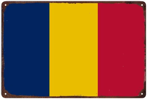 Miniatura 11 de Letrero de metal de Chile para decoración de pared, placa de pared de bandera de Chile, bandera patriótica de país para decoración de pared