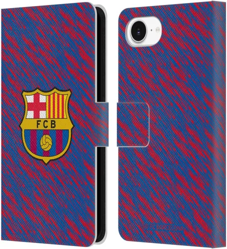 Miniatura 55 de Head Case Designs Funda de piel con licencia oficial del FC Barcelona Barca Crest Patterns, tipo cartera, compatible con Apple iPhone 11