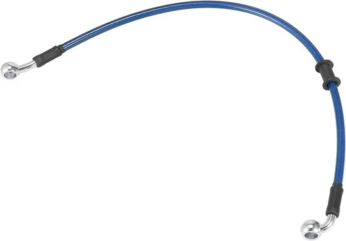 Miniatura 42 de Motoforti Universal 40 cm 15.75" Manguera de Aceite para Freno y Embrague de Motocicleta, Tubo de Línea Hidráulica Reforzada, Acero Inoxidable Negro