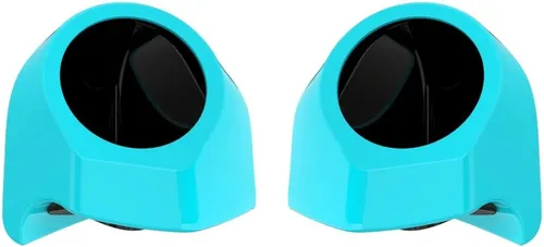 Miniatura 89 de Advanblack Alpine Green Tour Trunk Pack - Paquete de altavoces de 6.5 pulgadas, carcasa de audio trasera, color a juego, paquete de maletero Harley