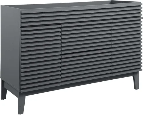 Miniatura 48 de Modway Render 23.5" tocador de baño en nogal (lavabo no incluido)