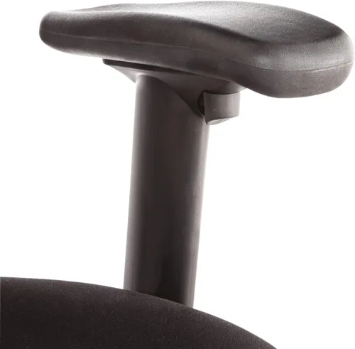 Miniatura 6 de Alera Elusion Series Silla multifunción de malla con respaldo medio, color negro